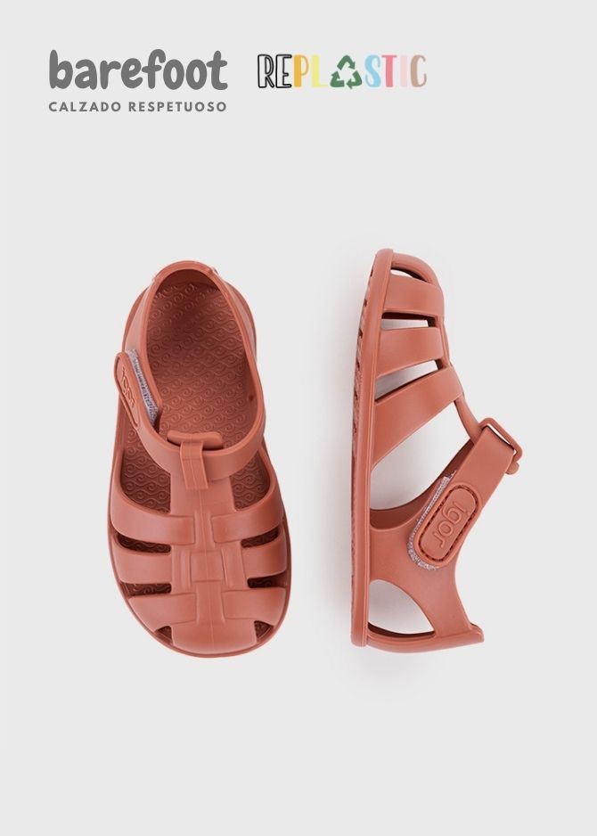 CANGREJERA BAREFOOT NEMO - TERRACOTA