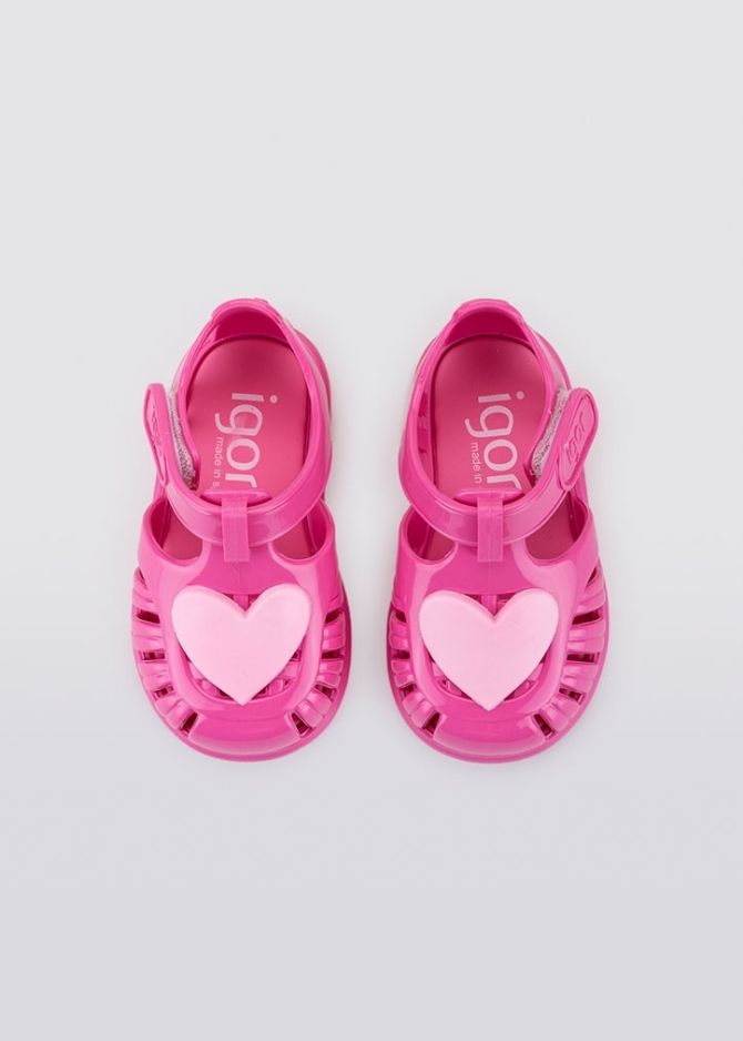 CANGREJERA TOBBY GLOSS LOVE - FUCSIA