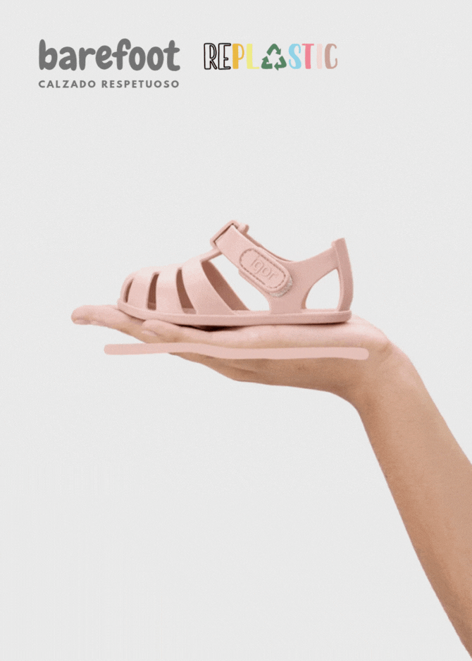 CANGREJERA BAREFOOT NEMO - ROSA MAQUILLAJE