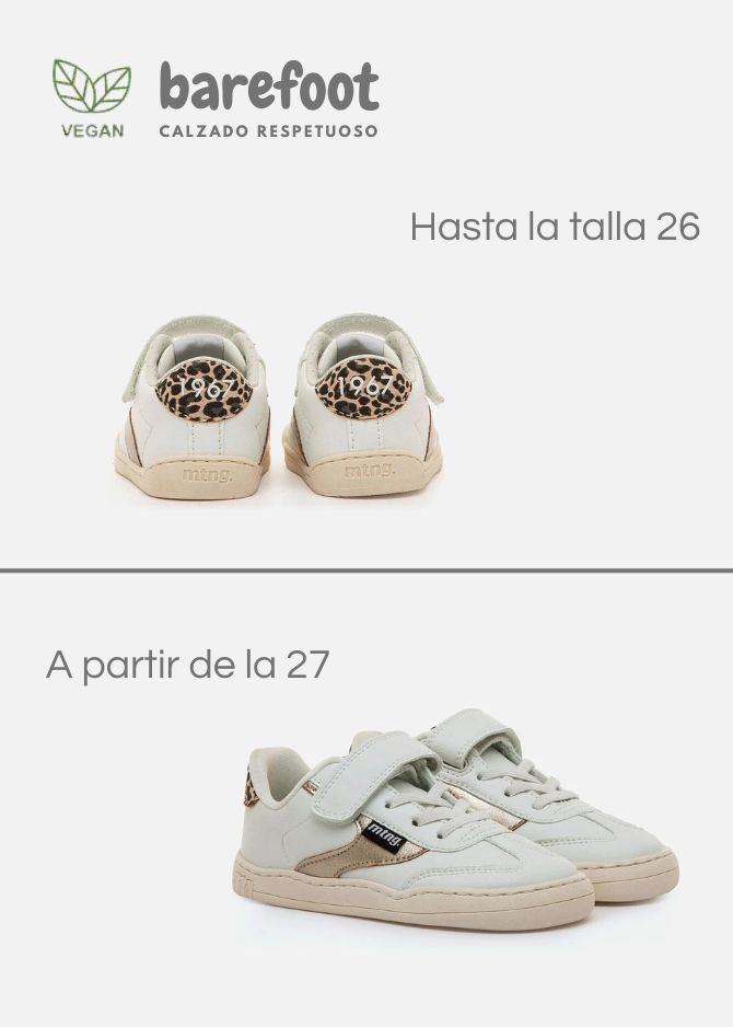 DEPORTIVA BAREFOOT WAVE - GOLD