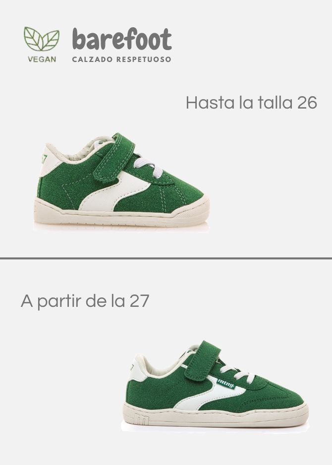 DEPORTIVA BAREFOOT WAVE - VERDE