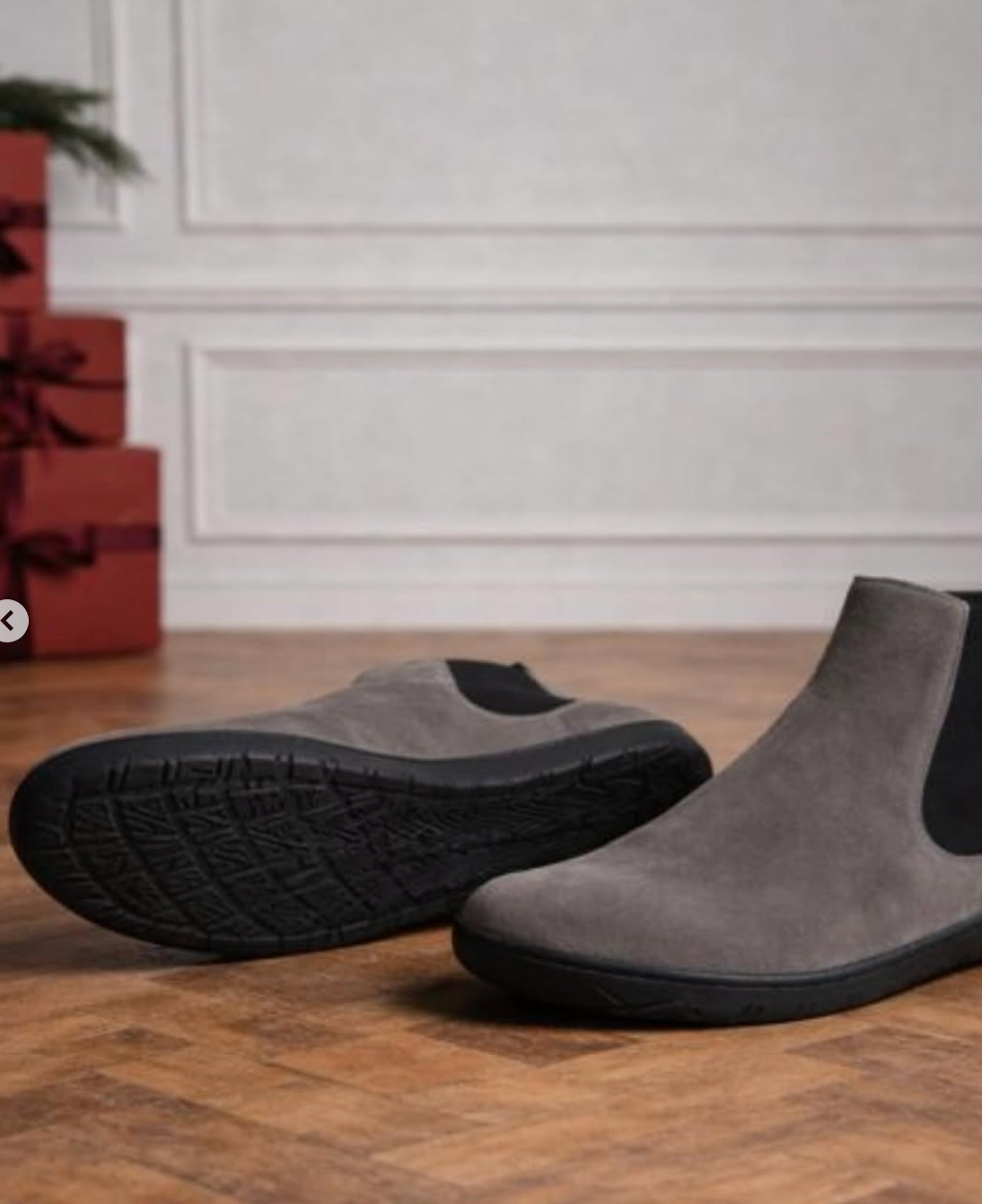 BOTIN CHELSEA BAREFOOT ADULTOS - GRIS