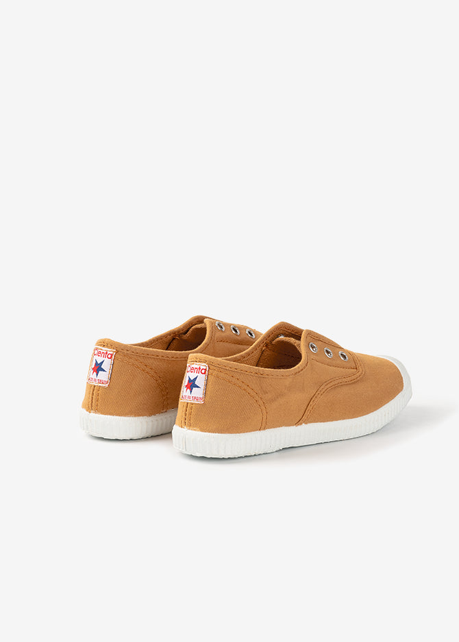 ZAPATILLA INGLESA - MOSTAZA SOLID