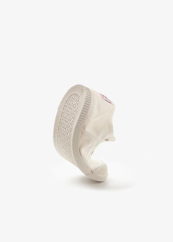 ZAPATILLA INGLESA BAREFOOT - BLANCA