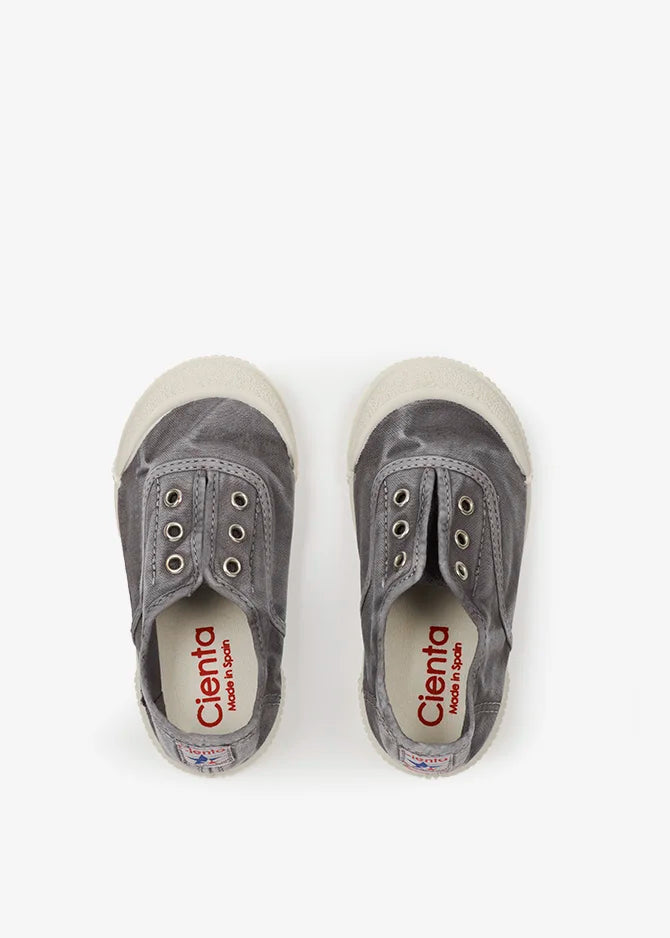 ZAPATILLA INGLESA BAREFOOT - GRIS