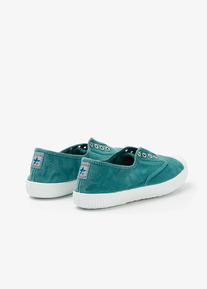 ZAPATILLA INGLESA - VERDE JUNGLA