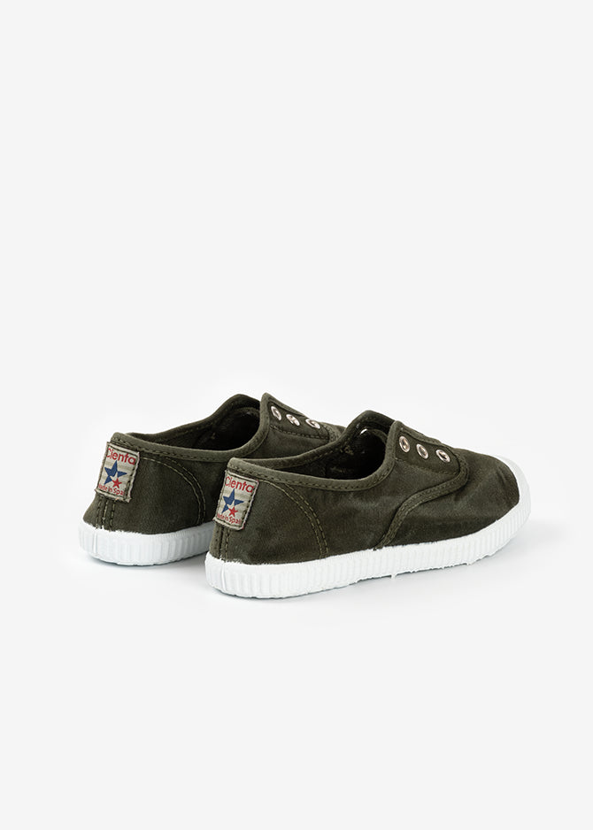 ZAPATILLA INGLESA - KHAKI DESGASTADO