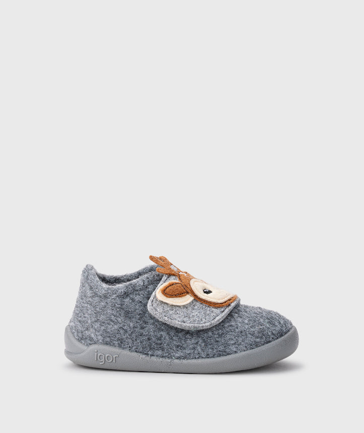 BOTIN COMFY BAREFOOT - GRIS BAMBI