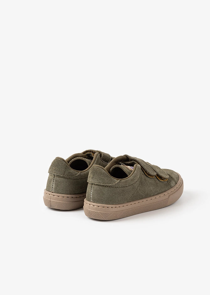 ZAPATILLA DOBLE VELCRO - SUEDE FOREST (3)