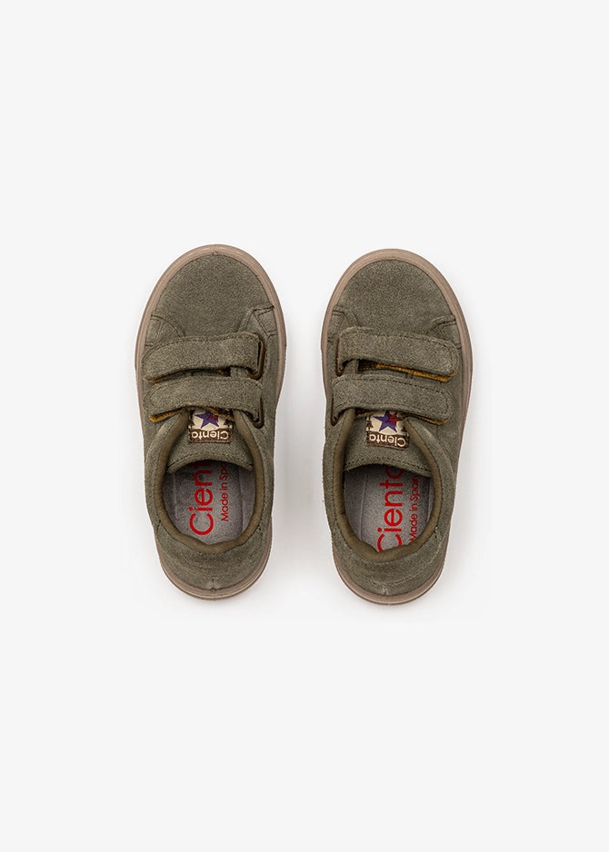 ZAPATILLA DOBLE VELCRO - SUEDE FOREST (4)