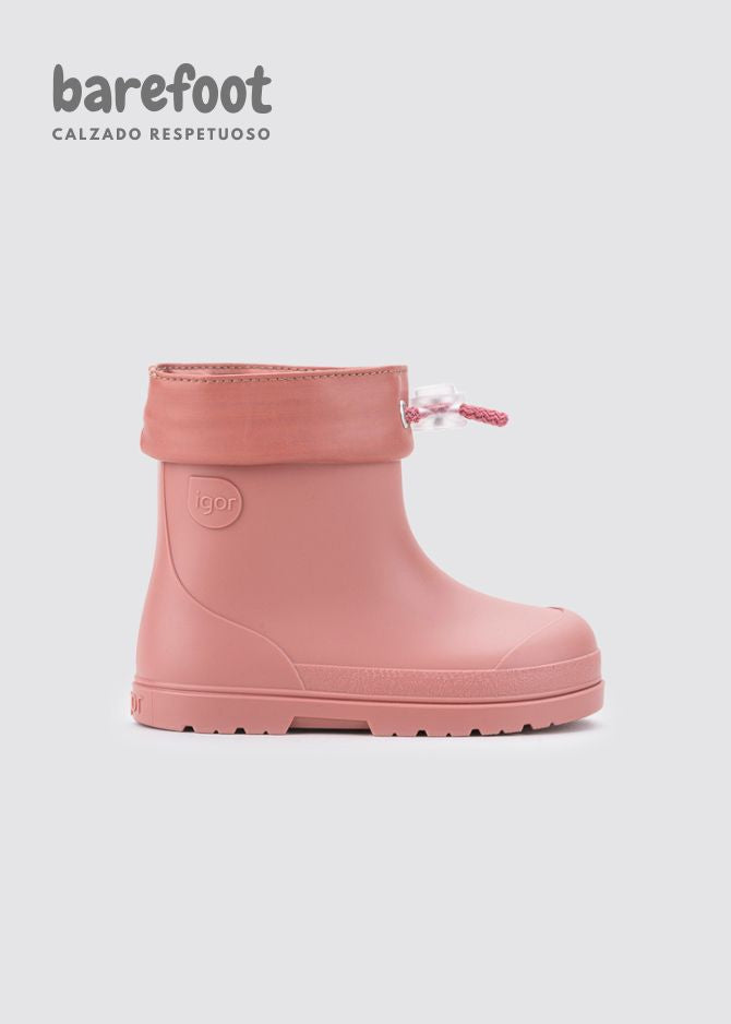 BOTA DE AGUA BAREFOOT MENDI - ROSA