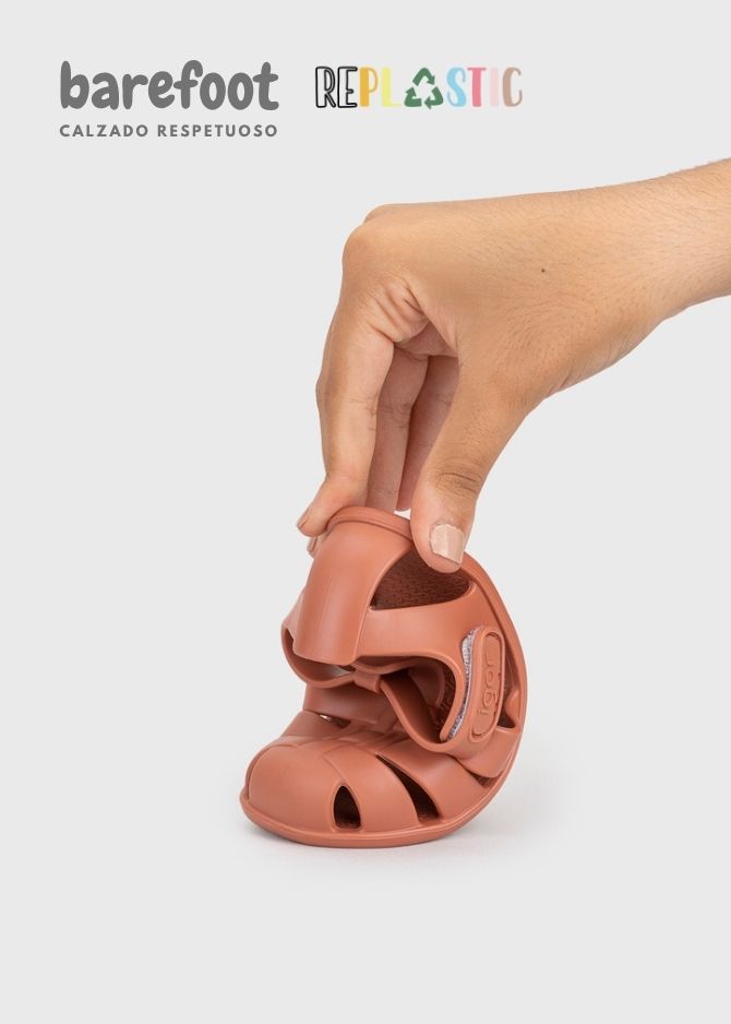 CANGREJERA BAREFOOT NEMO - TERRACOTA