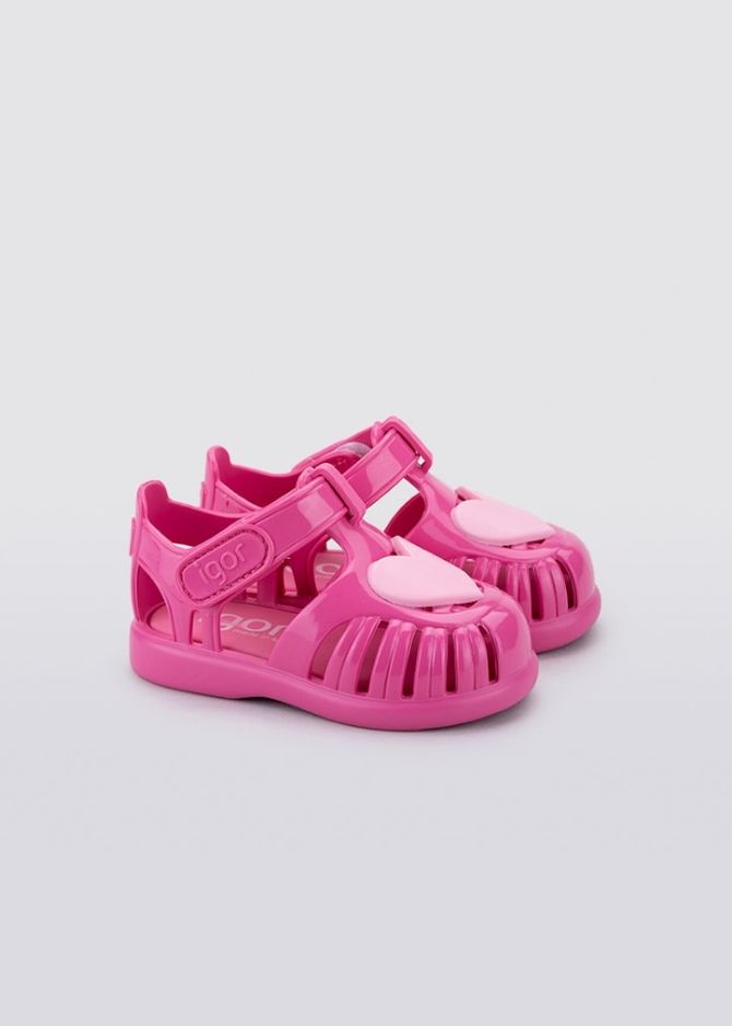 CANGREJERA TOBBY GLOSS LOVE - FUCSIA