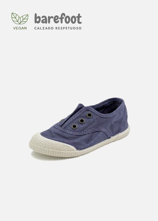 ZAPATILLA INGLESA BAREFOOT - MARINO