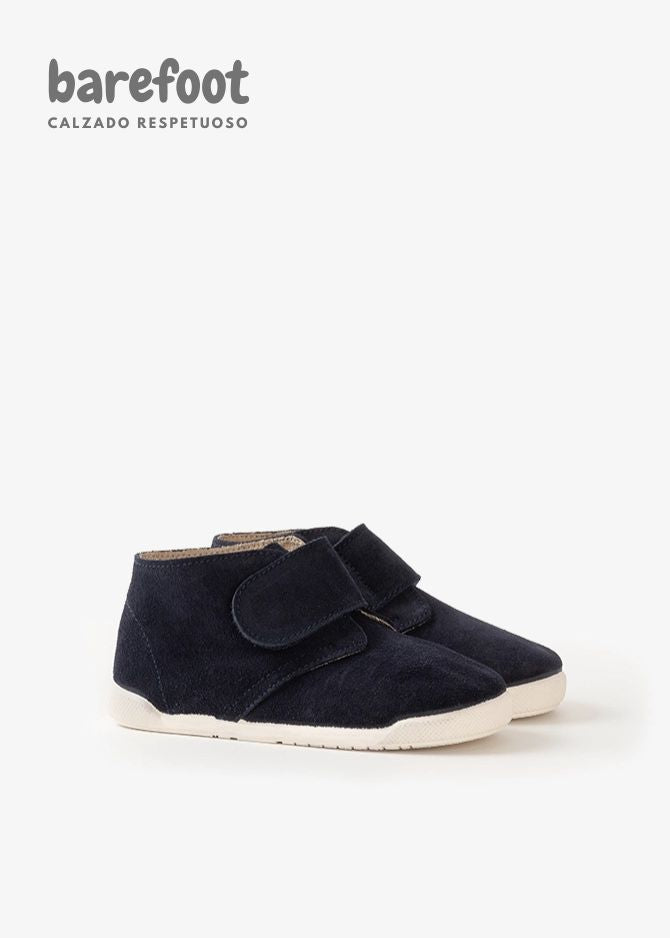 BOTIN VELCRO BAREFOOT - MARINO