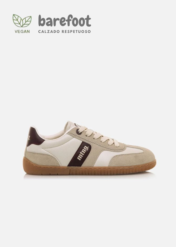 DEPORTIVA BAREFOOT ADULTOS MTNG - CREMA