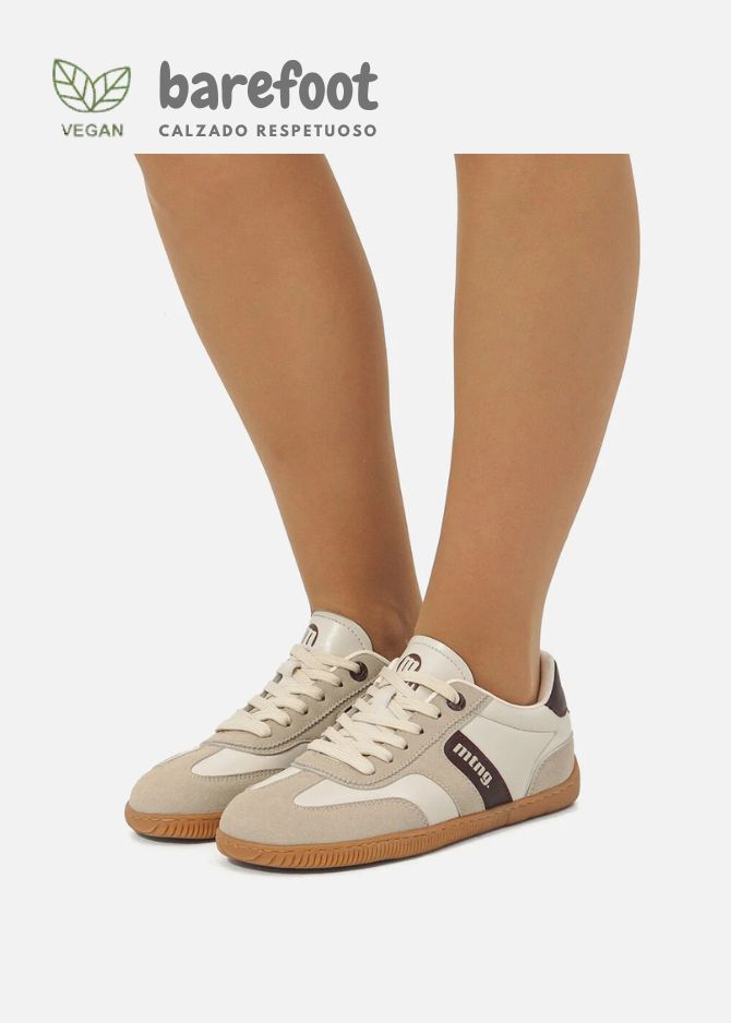 DEPORTIVA BAREFOOT ADULTOS MTNG - CREMA