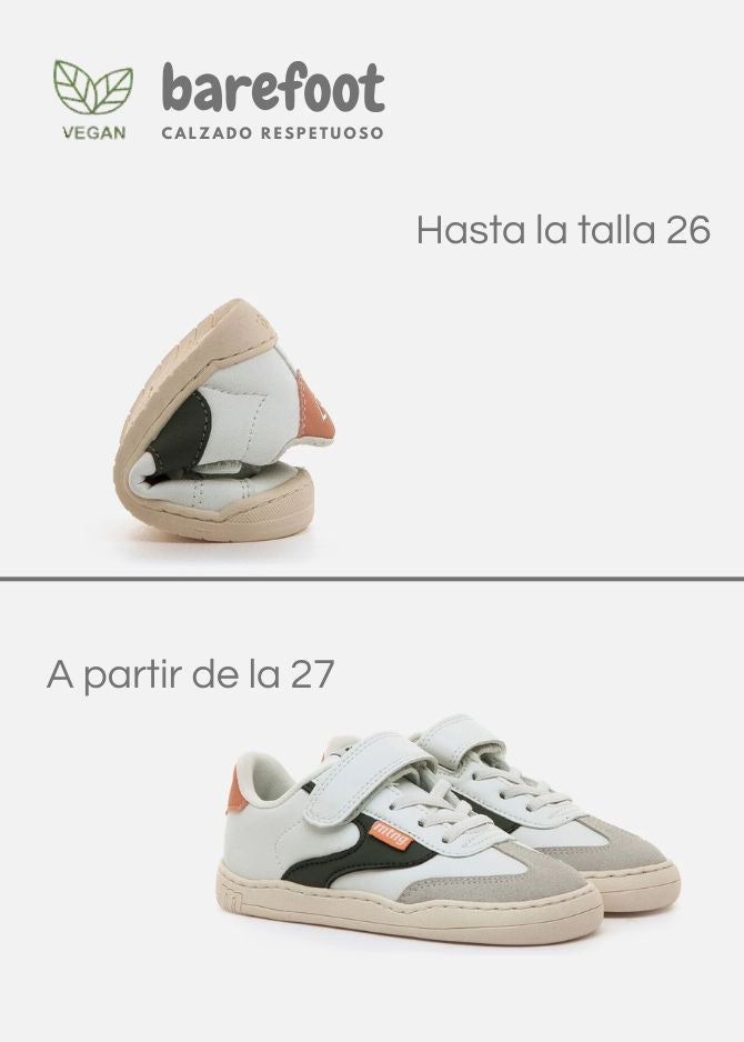 DEPORTIVA BAREFOOT WAVE - KHAKI