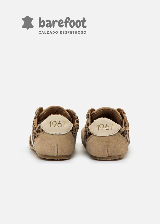 ZAPATILLA BAREFOOT ADULTOS MIA - ANIMAL PRINT