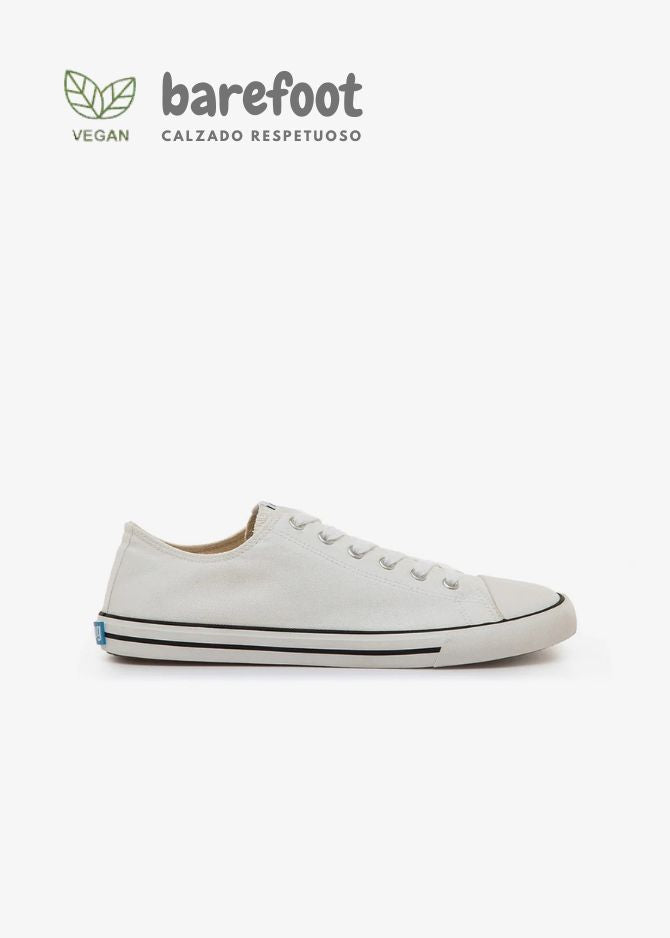 DEPORTIVA BAREFOOT ADULTOS ALL WHITE