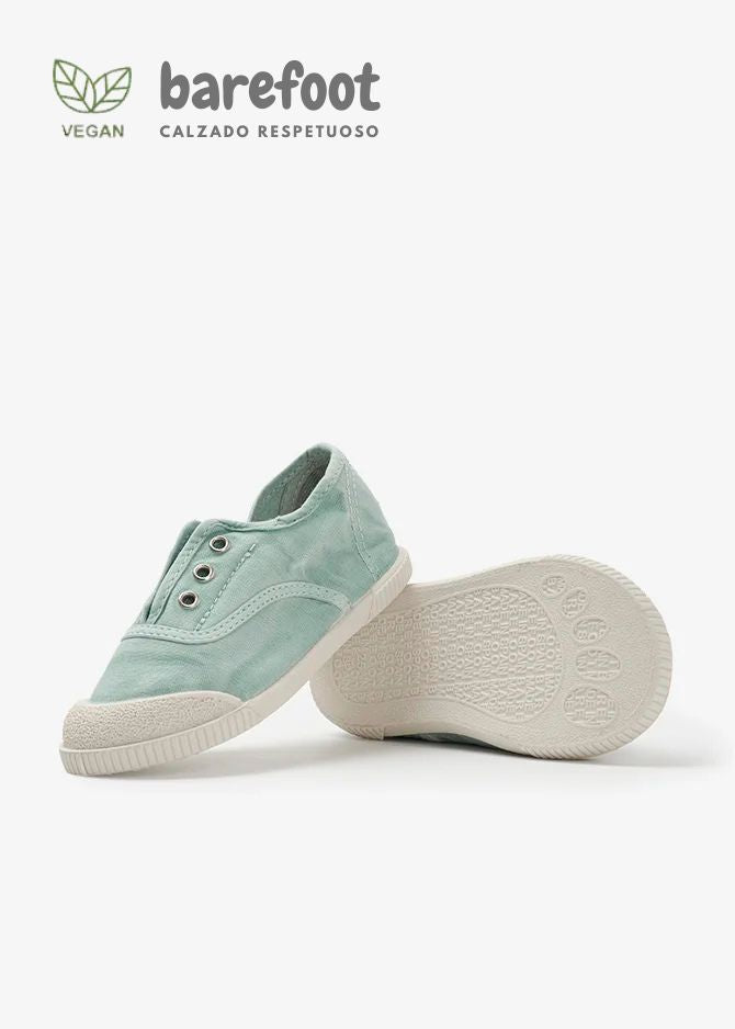 ZAPATILLA INGLESA BAREFOOT - AQUA