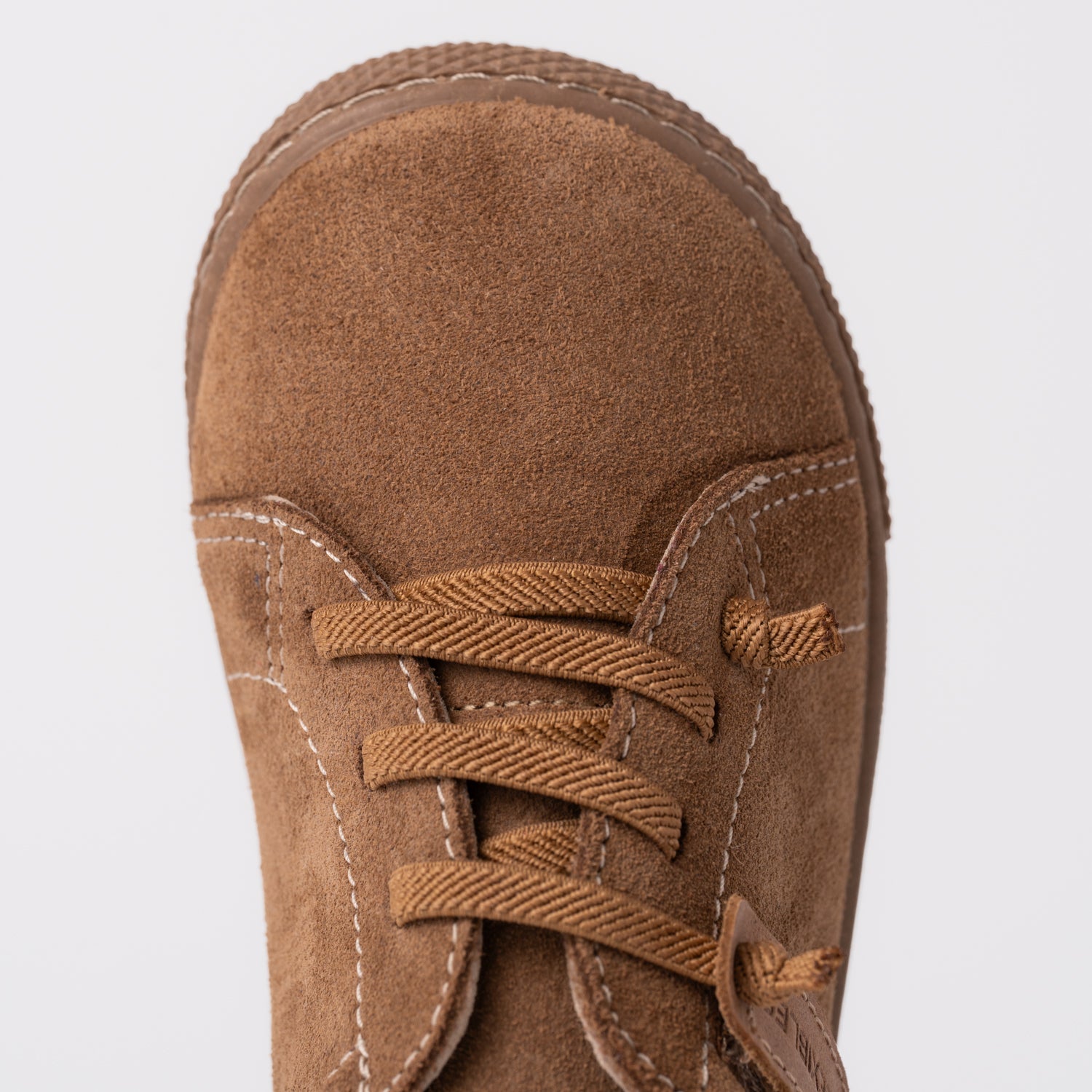 CALZADO CUERO BAREFOOT CON ELÁSTICO - CAFÉ