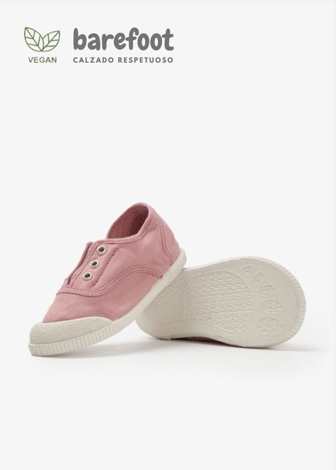 ZAPATILLA INGLESA BAREFOOT - ROSA