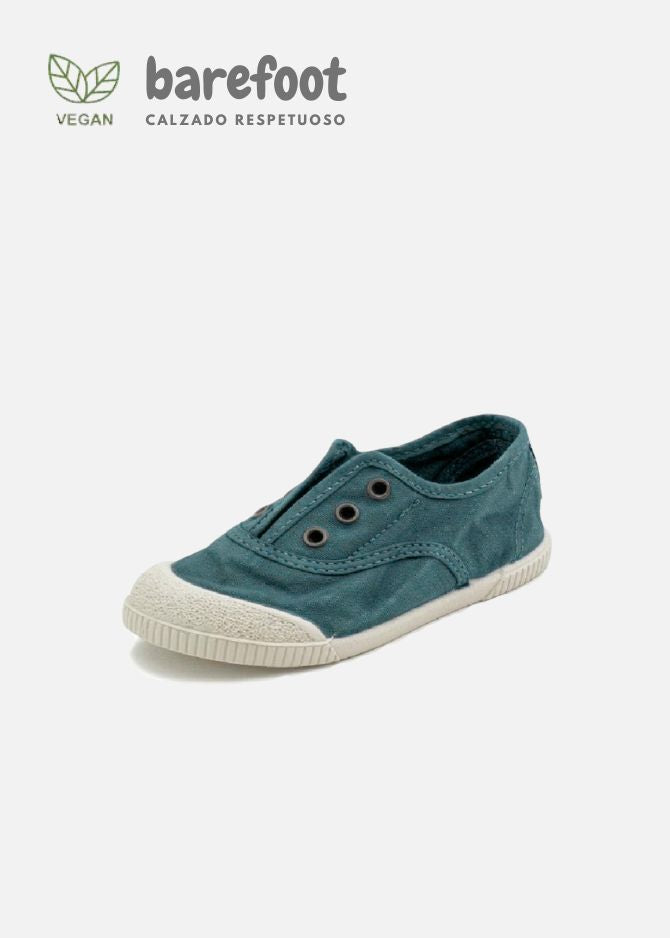 ZAPATILLA INGLESA BAREFOOT - VERDE JUNGLA