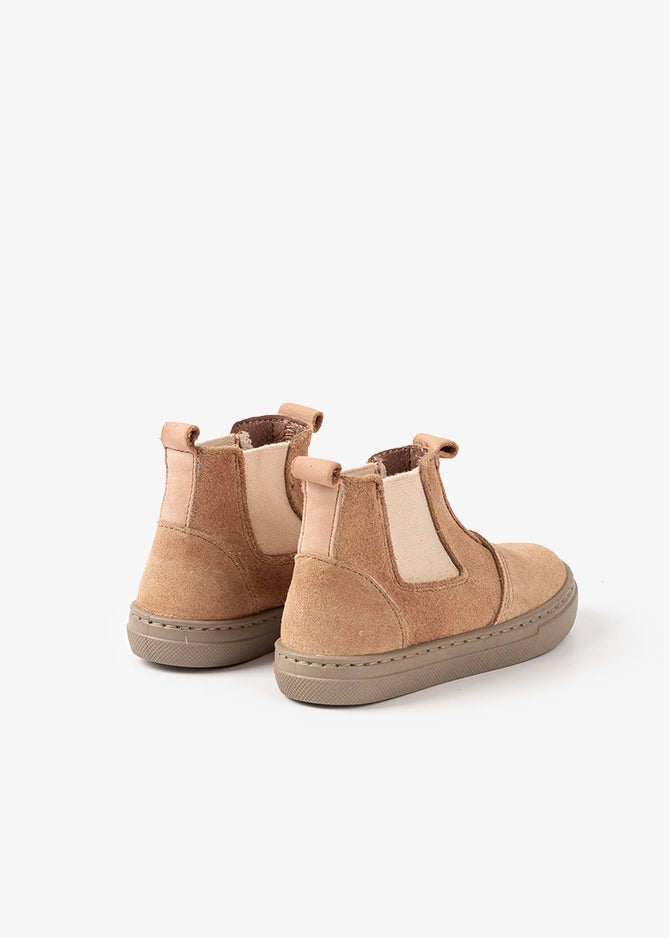 BOTA CHELSEA - SUEDE NUDE