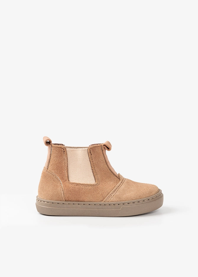 BOTA CHELSEA - SUEDE NUDE