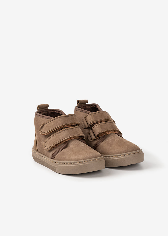 BOTIN SAFARI DOBLE VELCRO - NAPA BEIGE