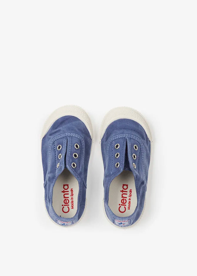 ZAPATILLA INGLESA BAREFOOT - MARINO