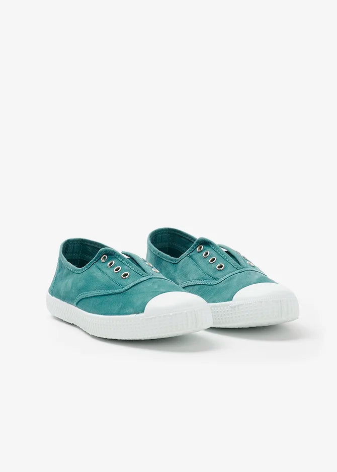 ZAPATILLA INGLESA - VERDE JUNGLA