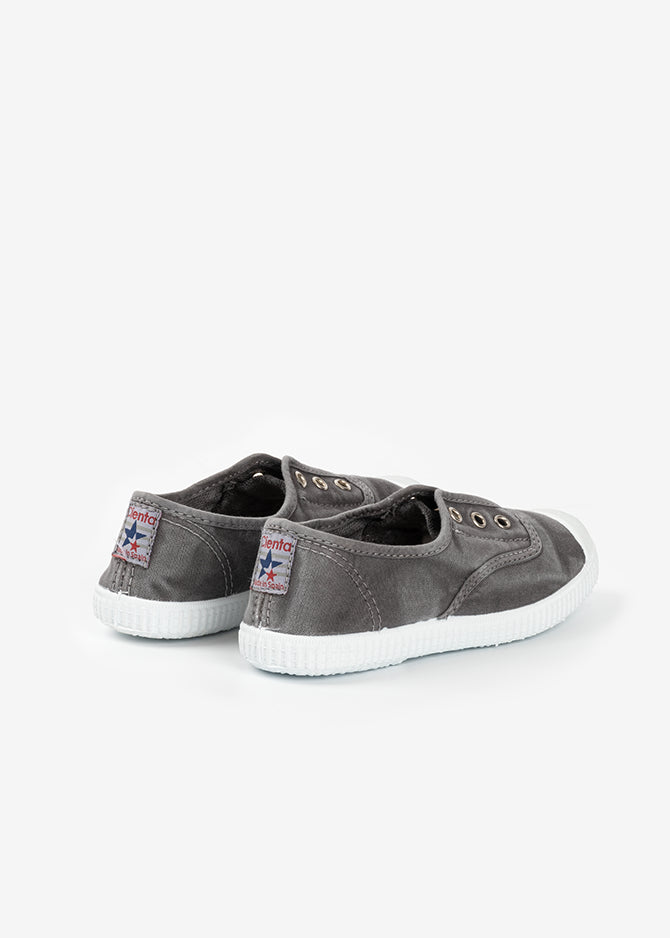 ZAPATILLA INGLESA - GRIS DESGASTADO