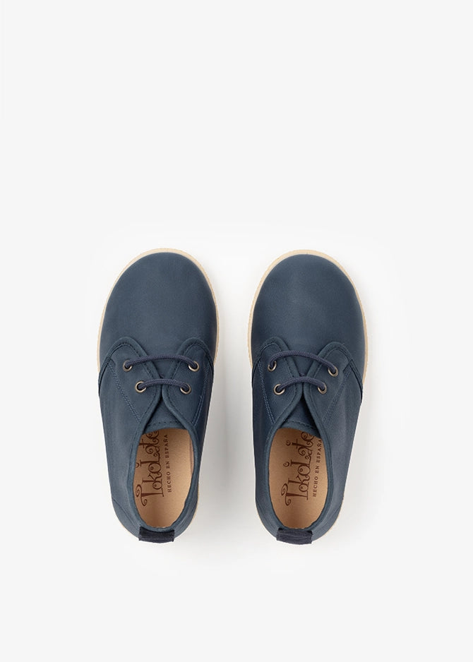 BOTIN SAFARI CORDONES - MARINO