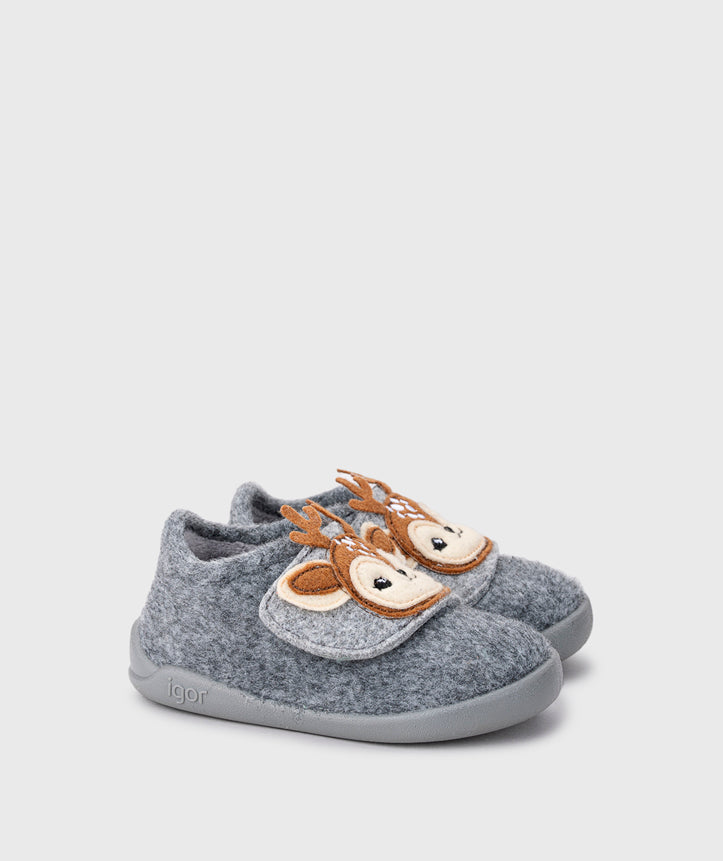 BOTIN COMFY BAREFOOT - GRIS BAMBI