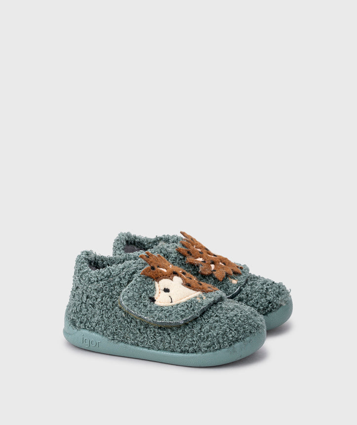 BOTIN COMFY BAREFOOT - VERDE ERIZO