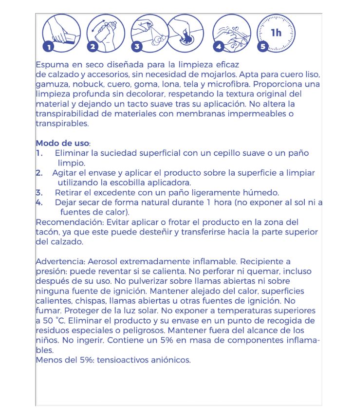 Shampoo tratamiento limpiador en espuma en seco (200ml), Lola Mola
